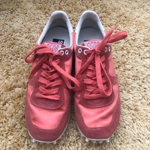 Golden Goose AUTHENTIC Pink Sneakers Size 38